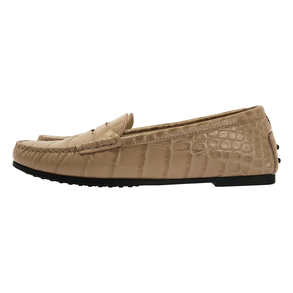 TOD'S / 토즈 | 악어형 푸시 드라이빙 슈즈 | 37 |