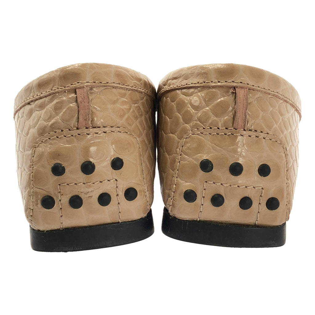 TOD'S / 토즈 | 악어형 푸시 드라이빙 슈즈 | 37 |