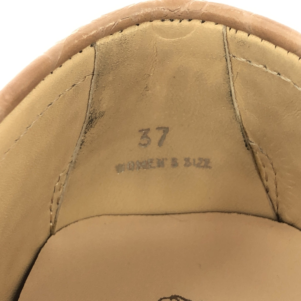 TOD'S / 토즈 | 악어형 푸시 드라이빙 슈즈 | 37 |