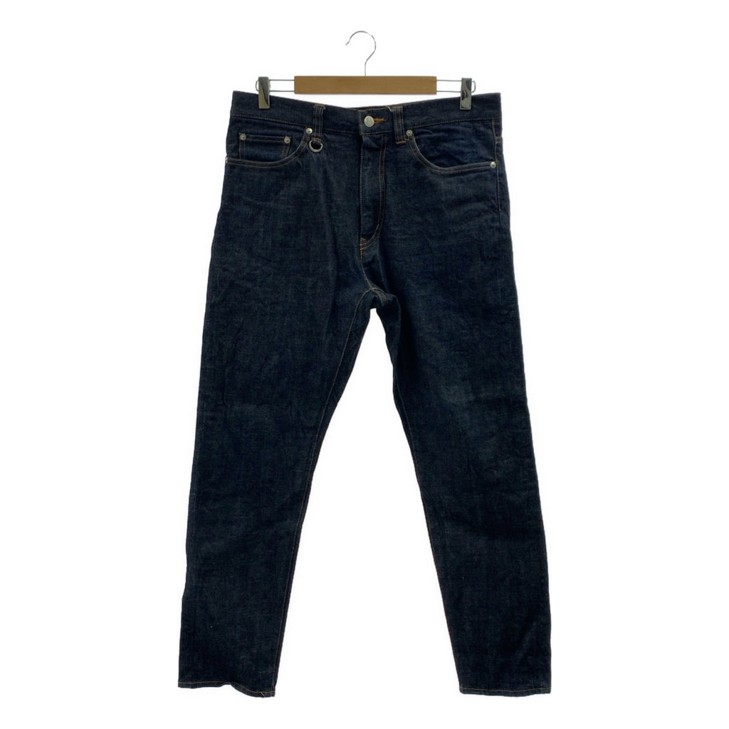 uniform experiment / ユニフォームエクスペリメント | 2023AW | RIGID DENIM TAPERED PANTS / リジッド デニム セルビッチ テーパード パンツ | 2 | メンズ