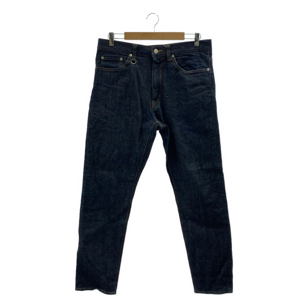 uniform experiment / ユニフォームエクスペリメント | 2023AW | RIGID DENIM TAPERED PANTS / リジッド デニム セルビッチ テーパード パンツ | 2 | メンズ