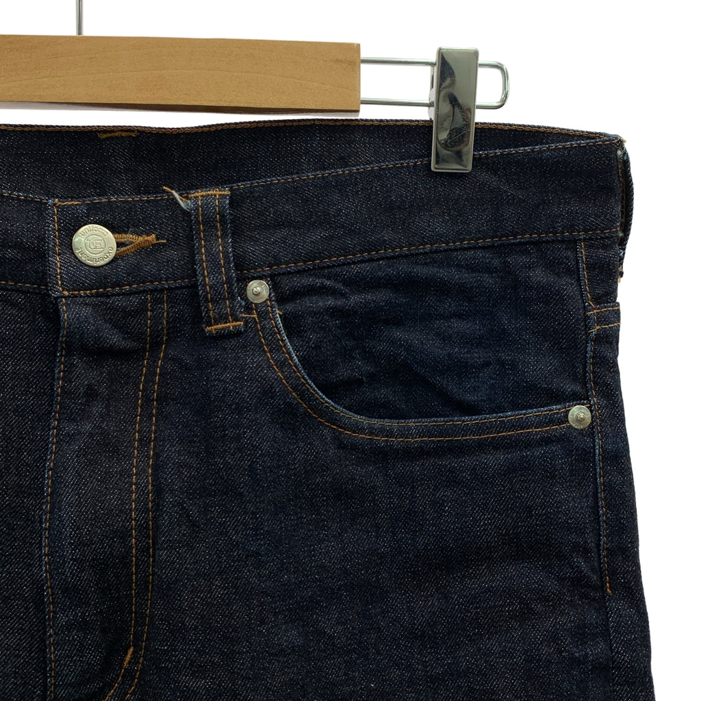 uniform experiment / ユニフォームエクスペリメント | 2023AW | RIGID DENIM TAPERED PANTS / リジッド デニム セルビッチ テーパード パンツ | 2 | メンズ