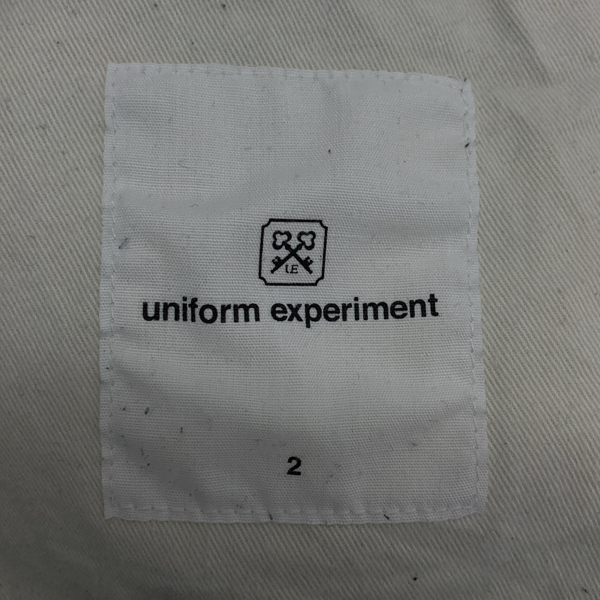 uniform experiment / ユニフォームエクスペリメント | 2023AW | RIGID DENIM TAPERED PANTS / リジッド デニム セルビッチ テーパード パンツ | 2 | メンズ