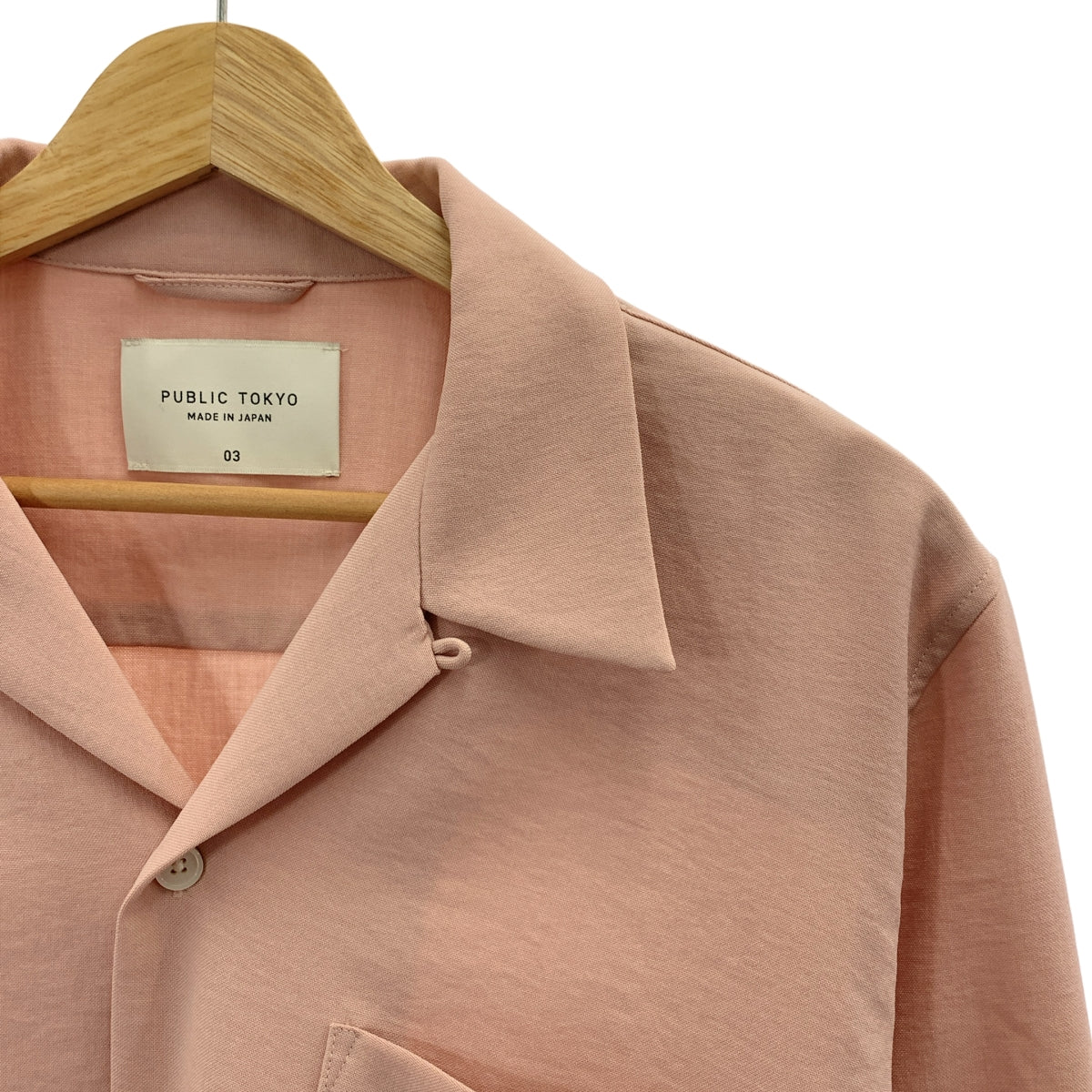 PUBLIC TOKYO / パブリックトウキョウ | オープンカラーシャツ | 3 | メンズ