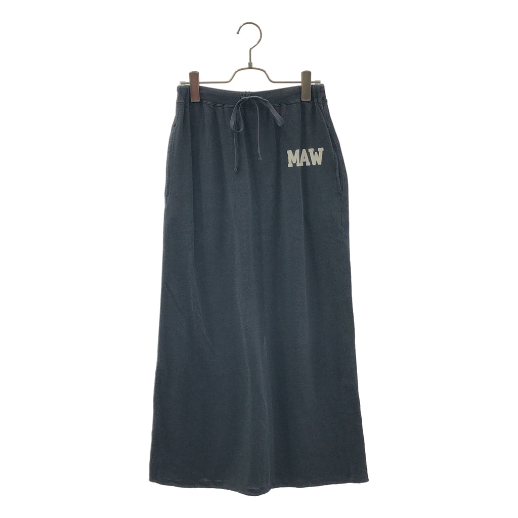 athletic wear MASON / アスレティックウェアメイソン | 2025SS | Spick and Span取り扱い レーヨン ロゴプリント イージースカート | 38 | レディース