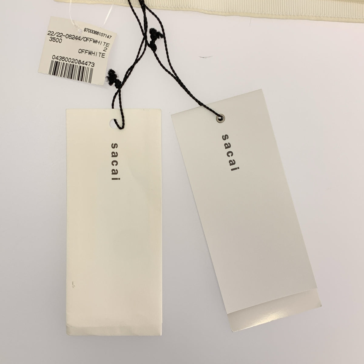 sacai | 棉府綢襯衫 拼布緊身胸衣襯衫 | 尺寸 2 | 女款