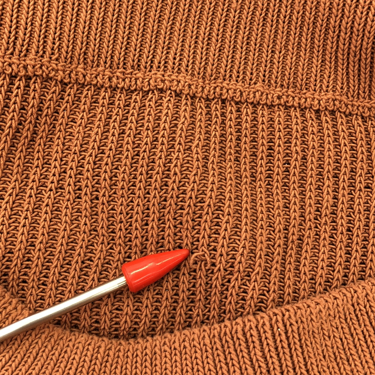 Ron Herman / 론허먼 | 코튼 크루넥 니트 | XS | 핑크 베이지 | 여성