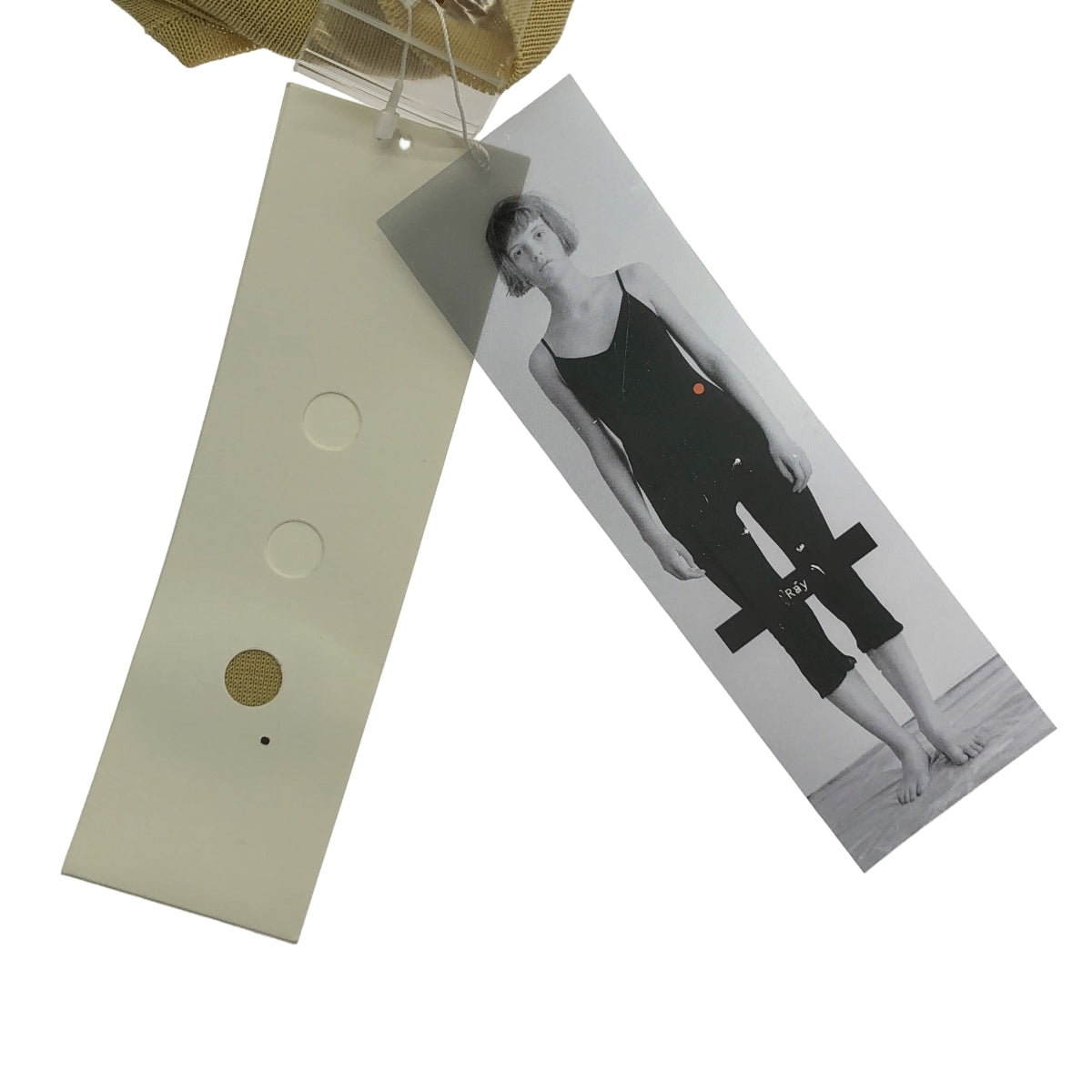 [狀況極佳] Mister It. 羅紋針織無袖洋裝 | F碼 | 米色 | 女款