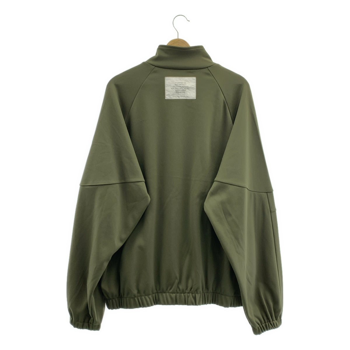 [類似新品] N.HOOLYWOOD | 2022 春夏系列 | 拉鍊外套 | 全拉鍊訓練運動外套 | 42 碼 | 橄欖色 | 男款