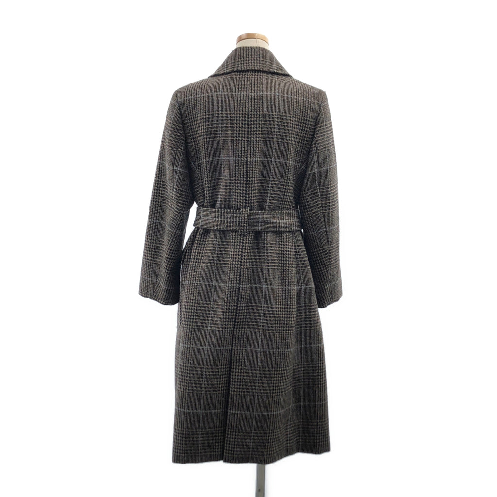 NIJYUSANKU / 23ku | × FOX BROTHERS / Fox Brothers 羊毛繫帶大衣 / 全襯裡 | 尺寸 32 | 女款