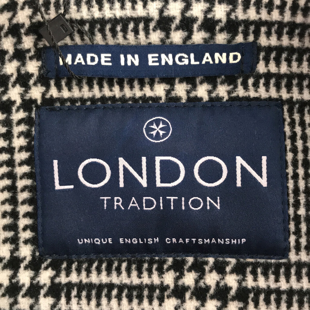 LONDON TRADITION / ロンドントラディション | ウール 裏地グレンチェック ダッフルコート | 34 | レディース