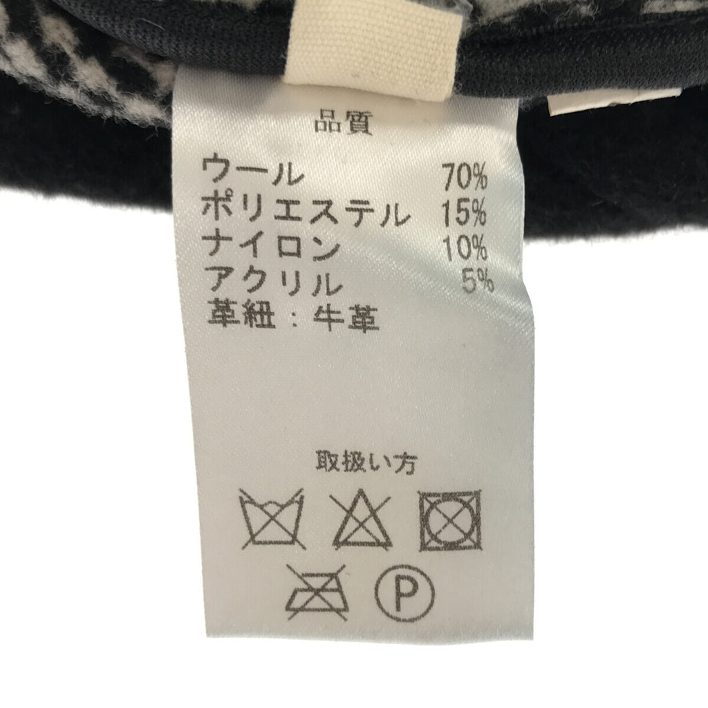 LONDON TRADITION / ロンドントラディション | ウール 裏地グレンチェック ダッフルコート | 34 | レディース