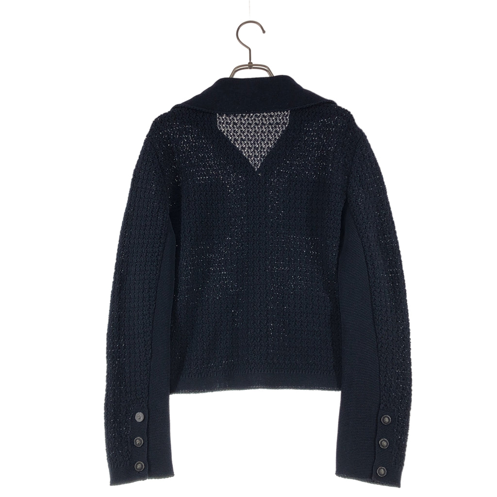 CHANEL / 샤넬 | 로고 버튼 니트 카디건 재킷 | 36 | 여성