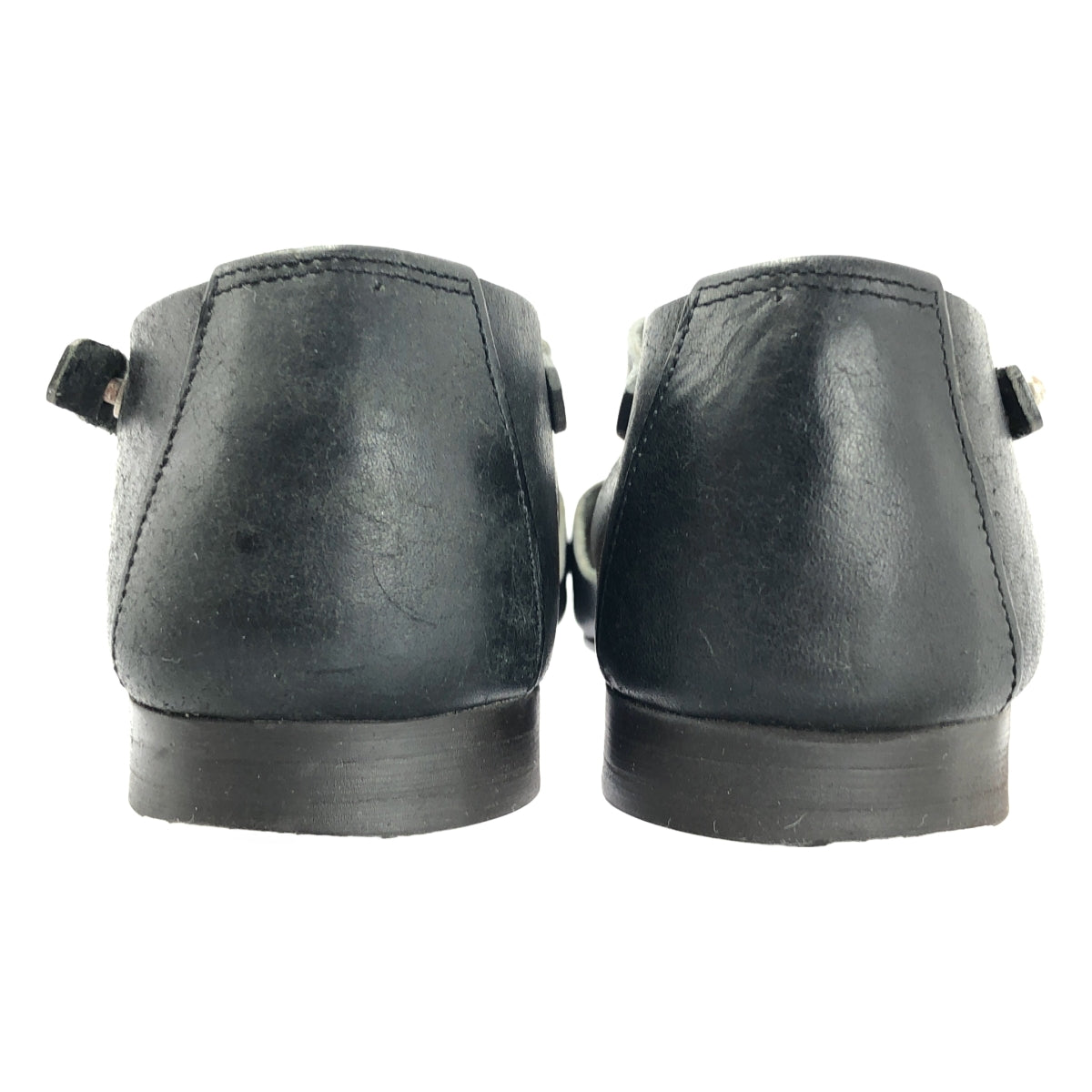 SHOE&SEWN / シュー＆ソーン | koln ケルン / レザー ラウンドトゥ フラット ストラップ サンダル | 38 | ブラック | レディース