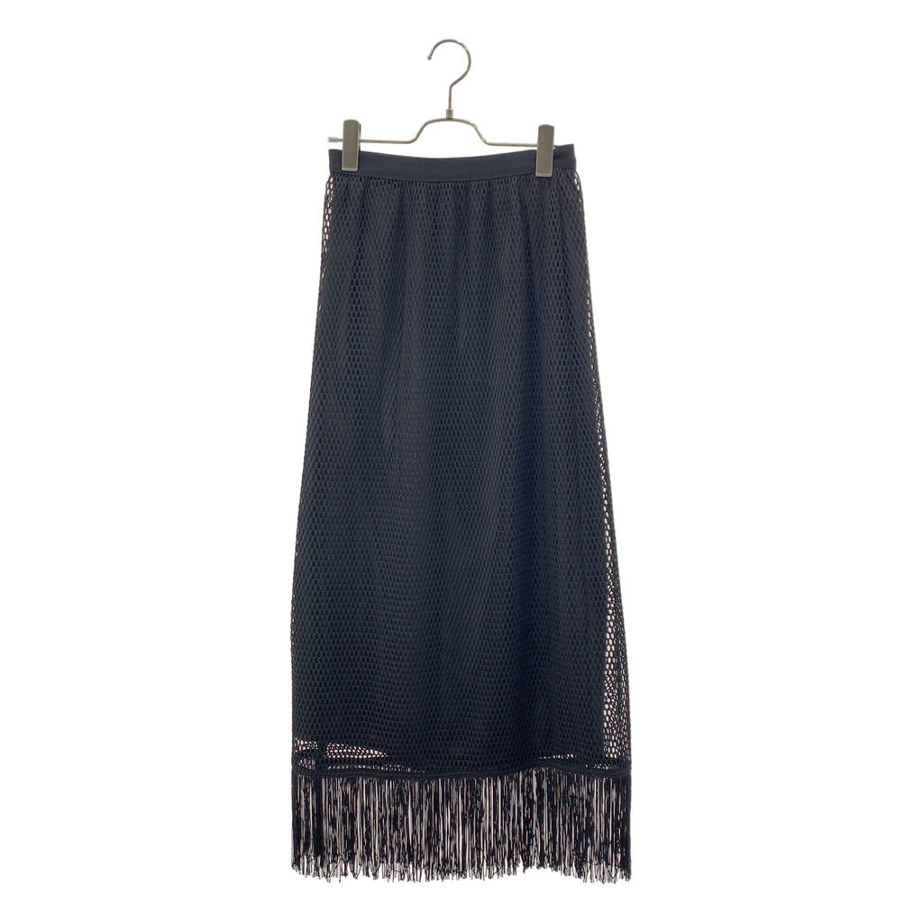 CITYSHOP | 2024春夏 | 網紗流蘇半身裙（含襯裙） | 尺寸36 | 女裝