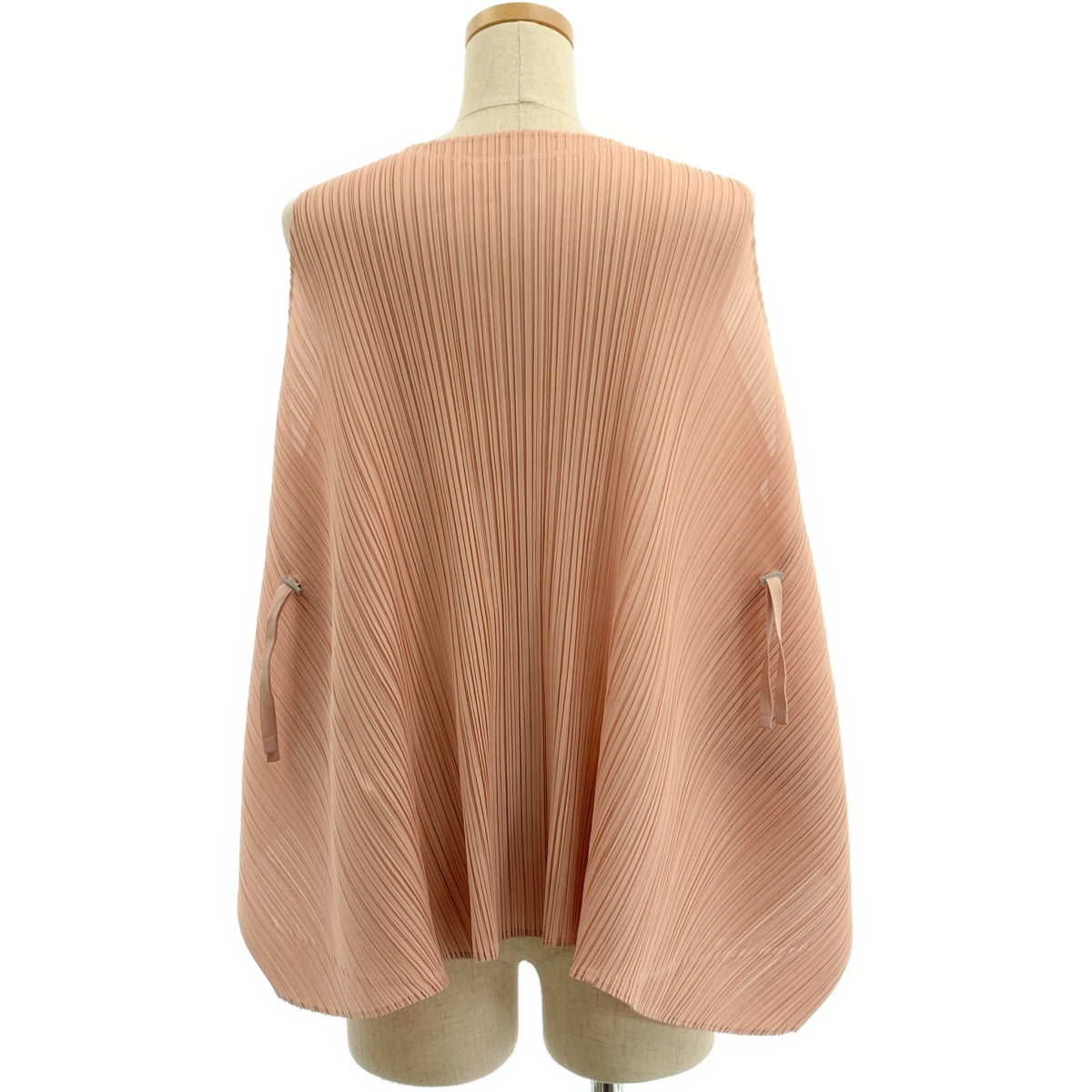 PLEATS PLEASE ISSEY MIYAKE / 주름 뿌리즈 이세이 미야케 | 변형 오버 실루엣 민소매 탑스 베스트 | 3 | 여성