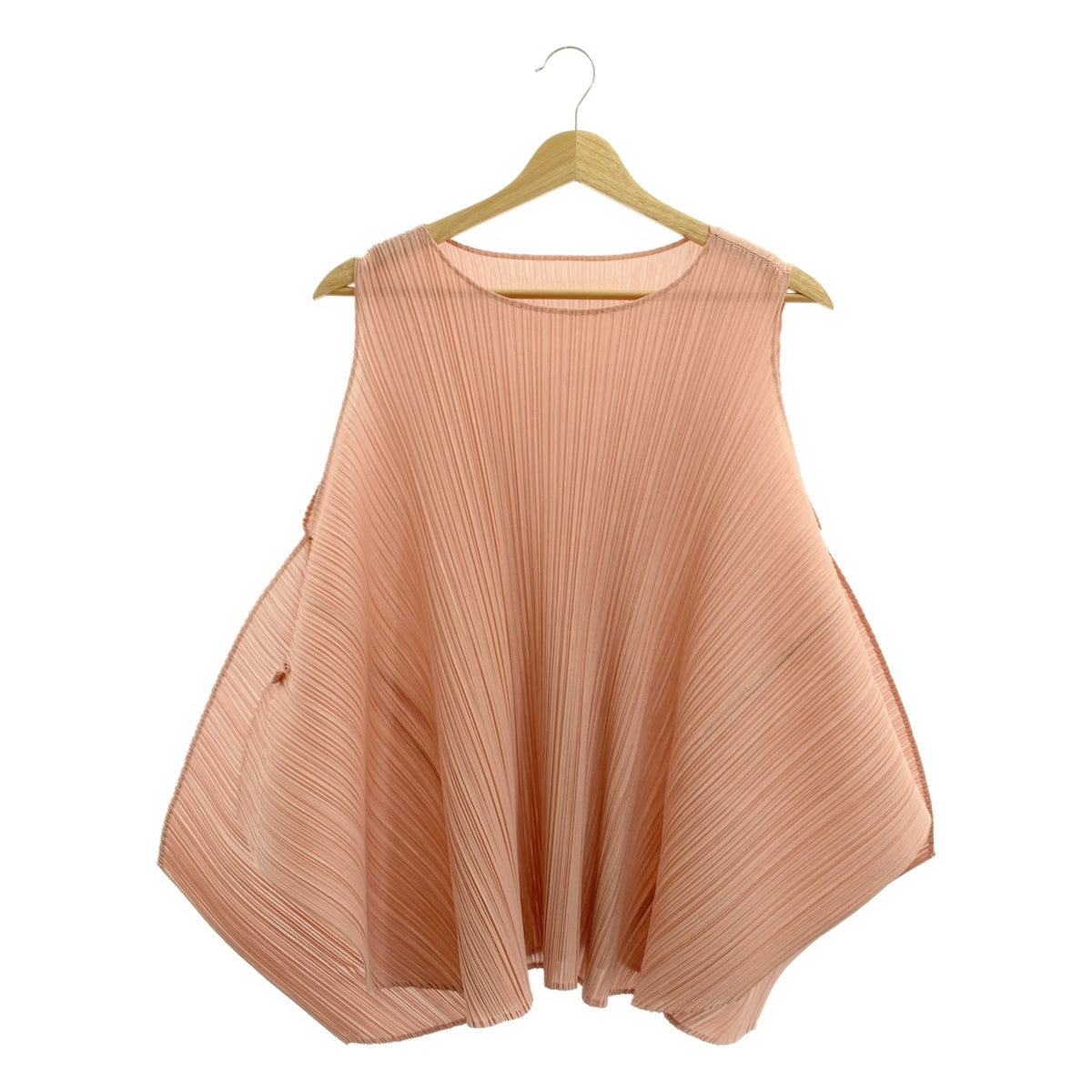 PLEATS PLEASE ISSEY MIYAKE / プリーツプリーズイッセイミヤケ | 変形 オーバーシルエット ノースリーブ トップス ベスト | 3 | レディース