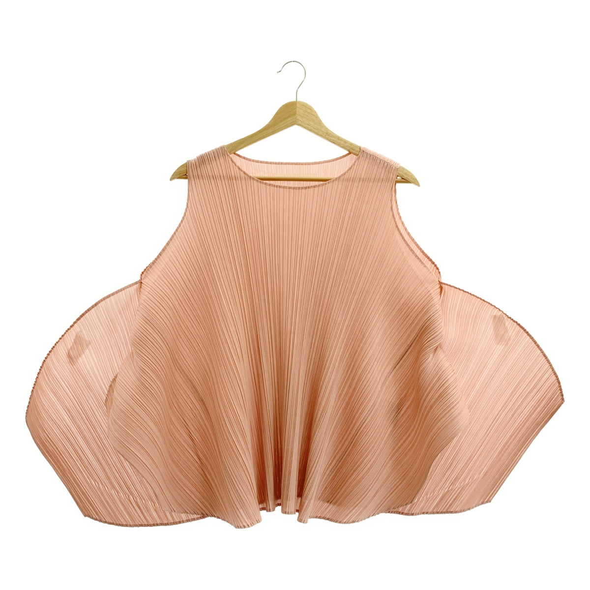 PLEATS PLEASE ISSEY MIYAKE / プリーツプリーズイッセイミヤケ | 変形 オーバーシルエット ノースリーブ トップス ベスト | 3 | レディース