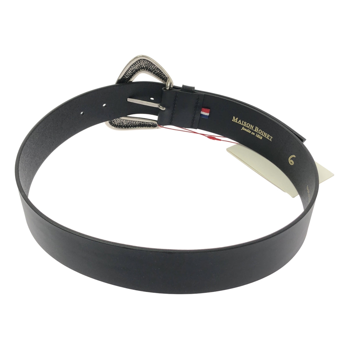 MAISON BOINET / 메종 보와네 | 비대칭 버클 벨트 | 75 |