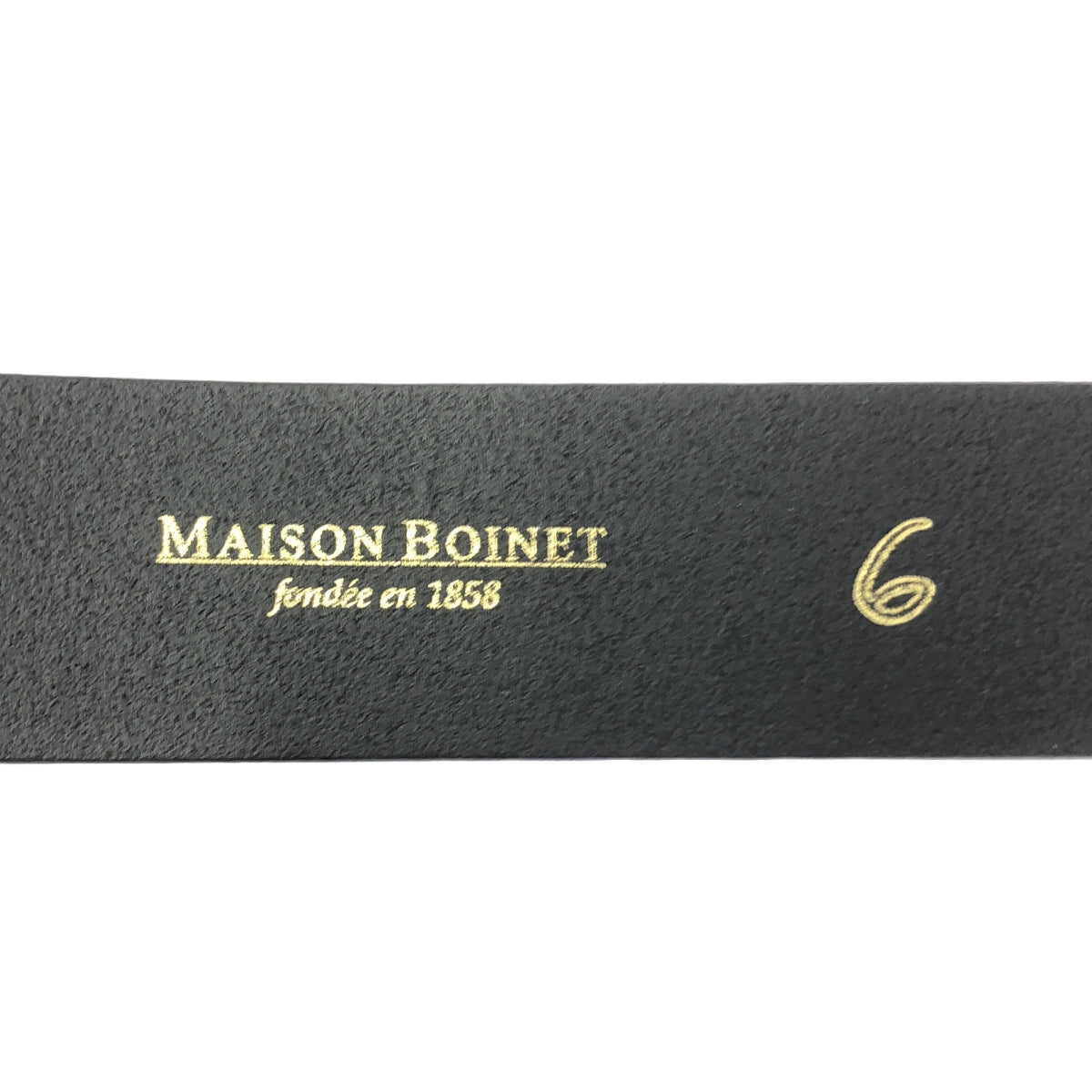 MAISON BOINET / 메종 보와네 | 비대칭 버클 벨트 | 75 |