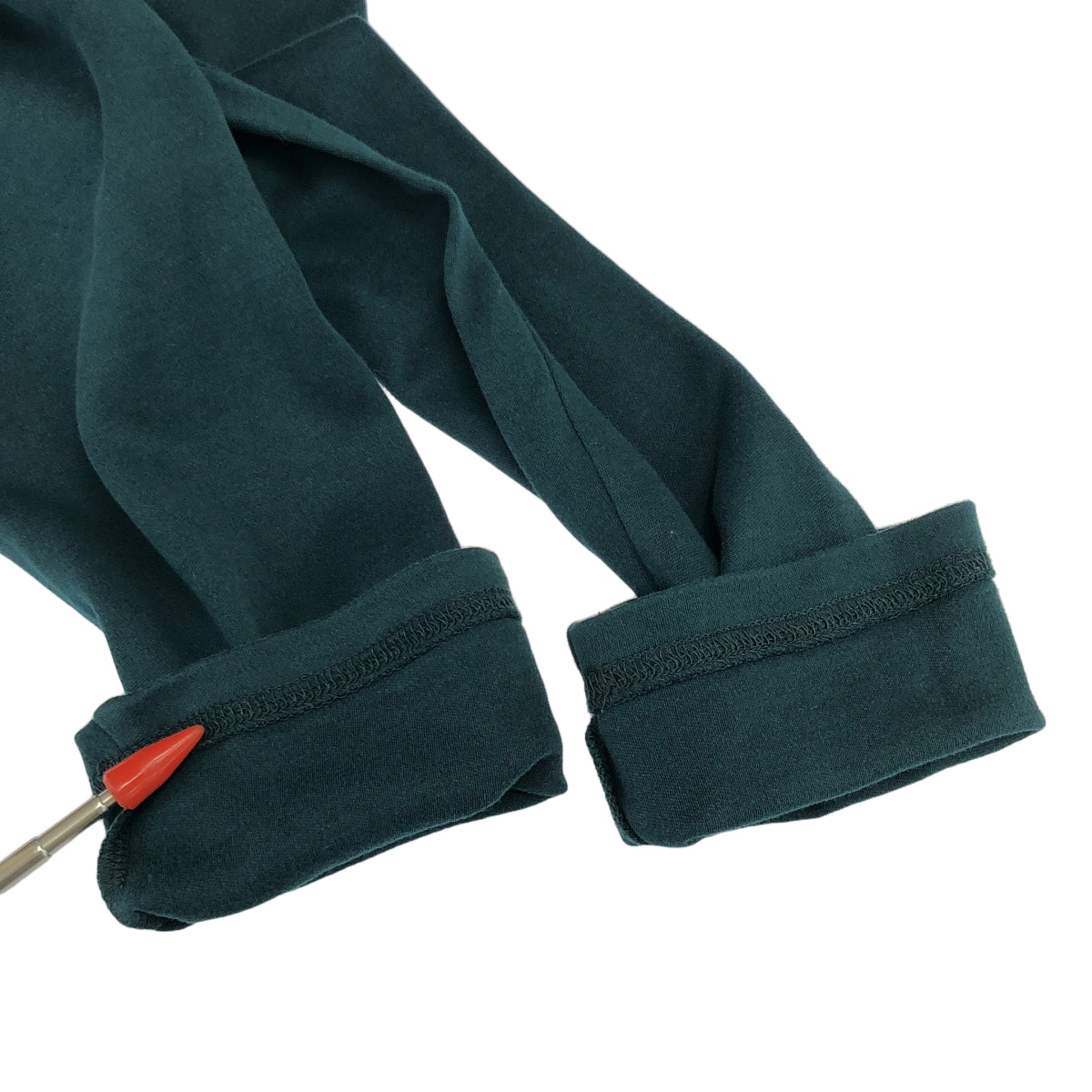 mina perhonen / 미나펠호넨 | neutraali taivas 코튼 크루넥 컷 톱 | S | 다크 그린 | 여성