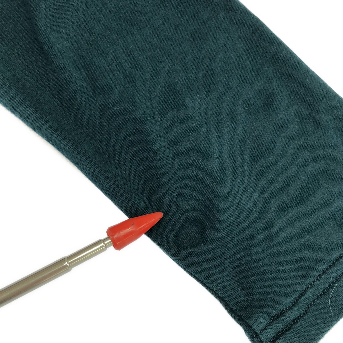 mina perhonen / 미나펠호넨 | neutraali taivas 코튼 크루넥 컷 톱 | S | 다크 그린 | 여성