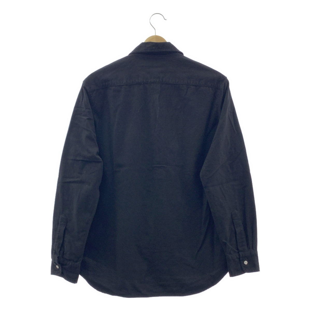 Frank &amp; Eileen / 프랭크 앤 아이린 | EILEEN 가먼트 다이 오픈 컬러 셔츠 | S | 블랙 | 여성