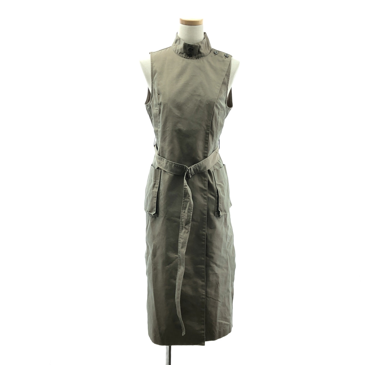 foufou / 후후 | high neck wrap dress 하이넥 플랩 원피스 | 0 |