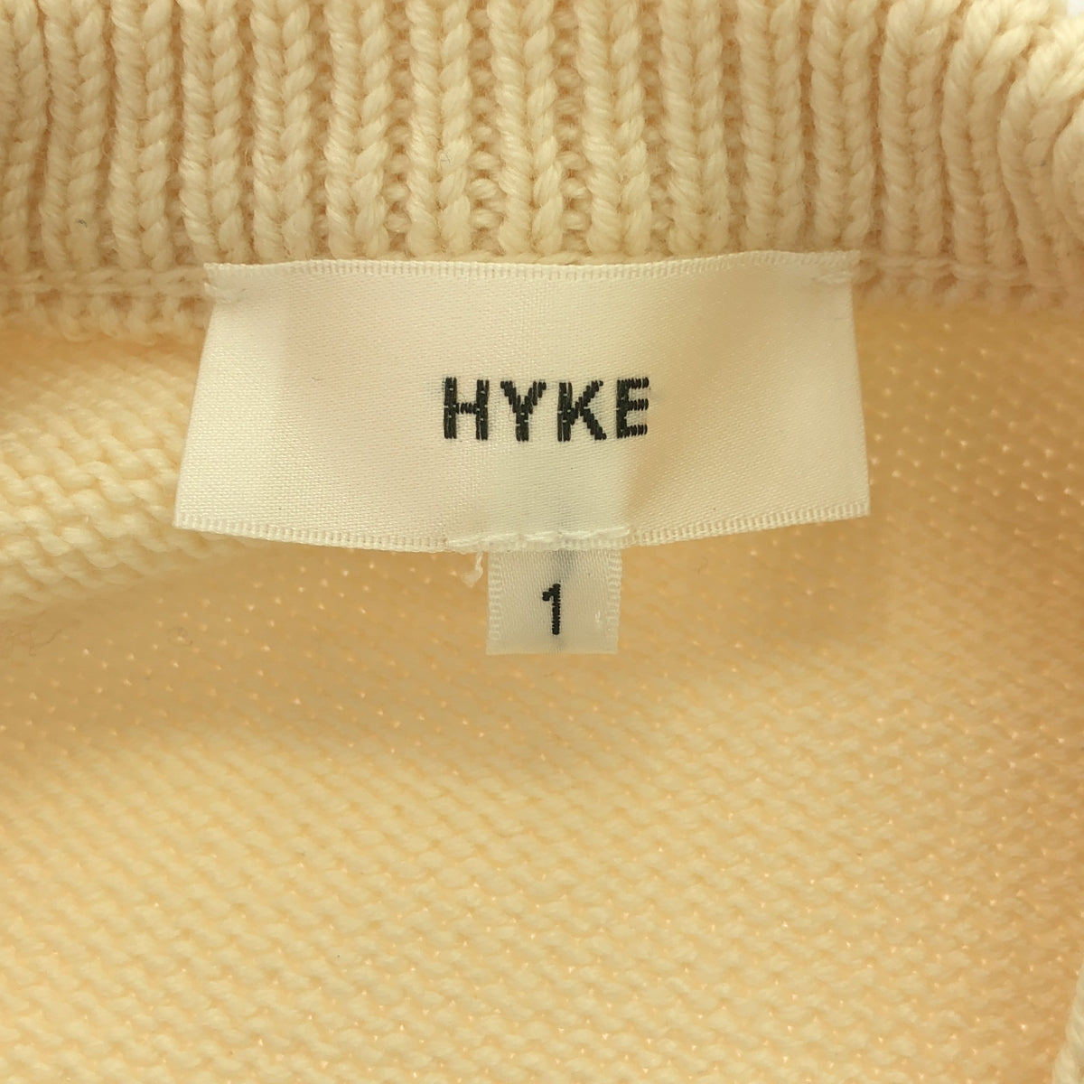 HYKE / 하이크 | 울 니트 롱 가디건 | 1 | 아이보리 | 여성