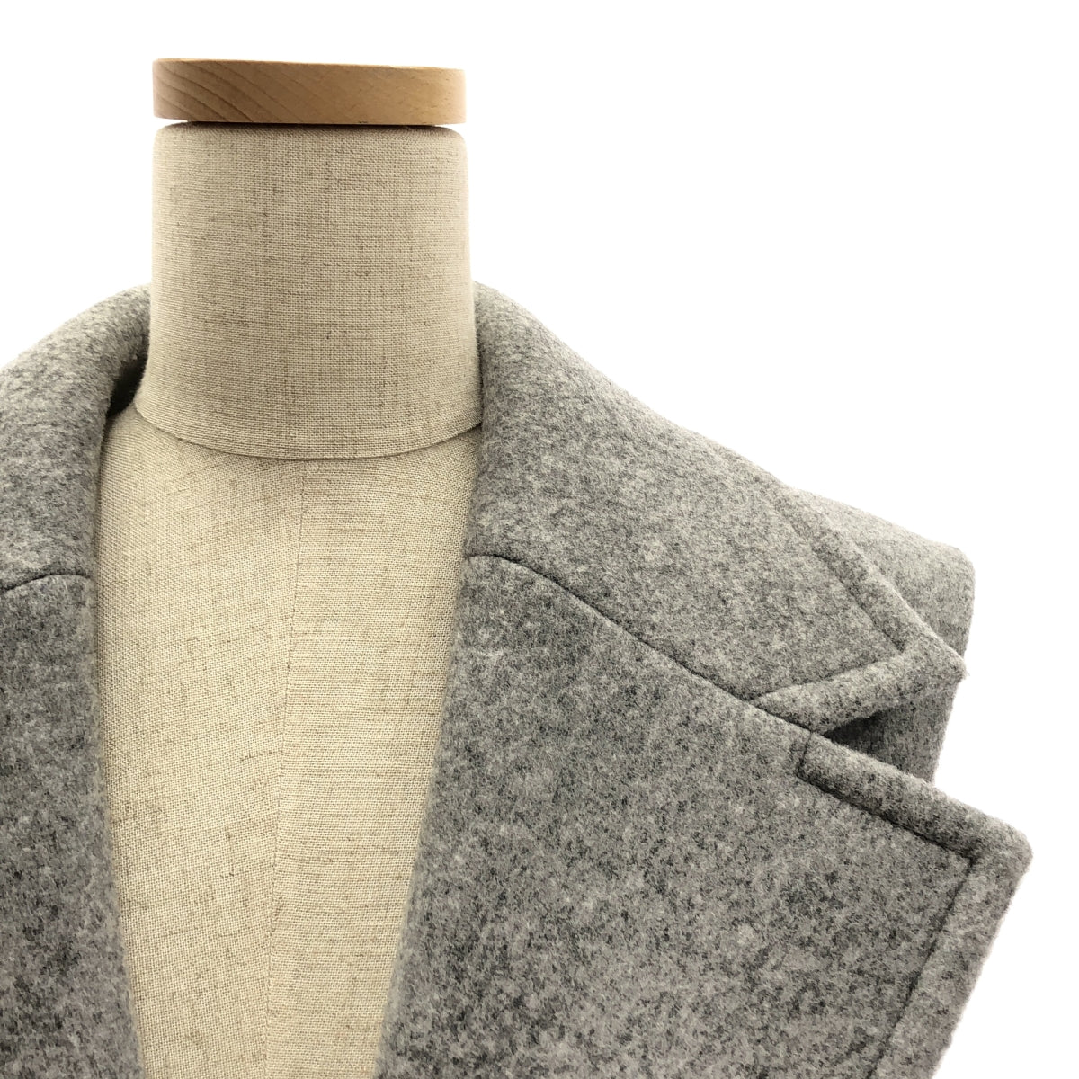 UNITED ARROWS / ユナイテッドアローズ | ウール フォックスファーポケット ノースリーブコート |