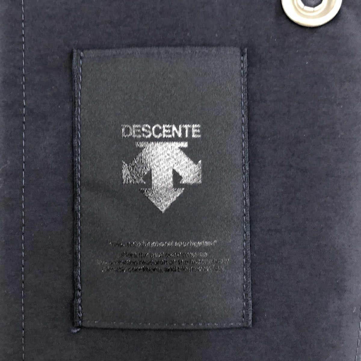 DESCENTE PAUSE | MUSOU JACKET Nylon Musou Tailored Jacket | S | Navy | Men's