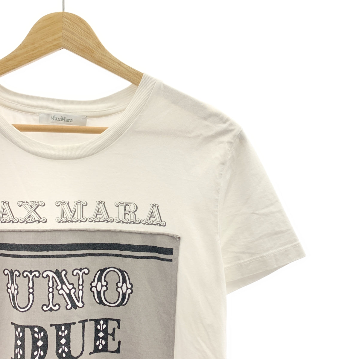 Max Mara / マックスマーラ | ロゴ プリント Tシャツ カットソー |