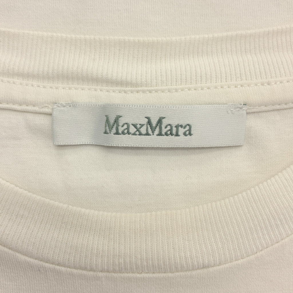 Max Mara / 맥스마라 | 로고 프린트 티셔츠 컷소우 |