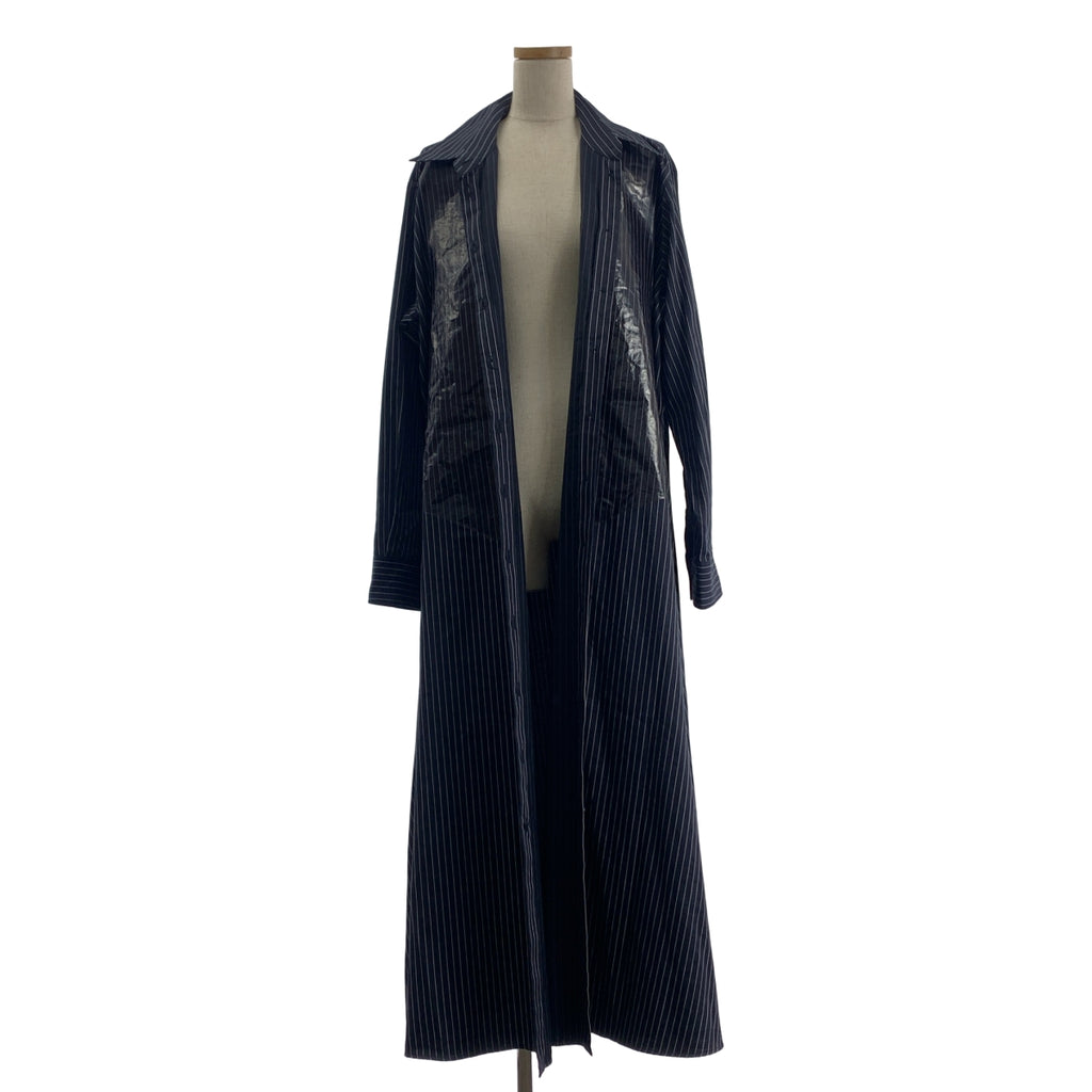 MM6 Maison Margiela / エムエムシックスメゾンマルジェラ | 2020AW | オーバーシルエット ポケット付き シャツ ワンピース | S |