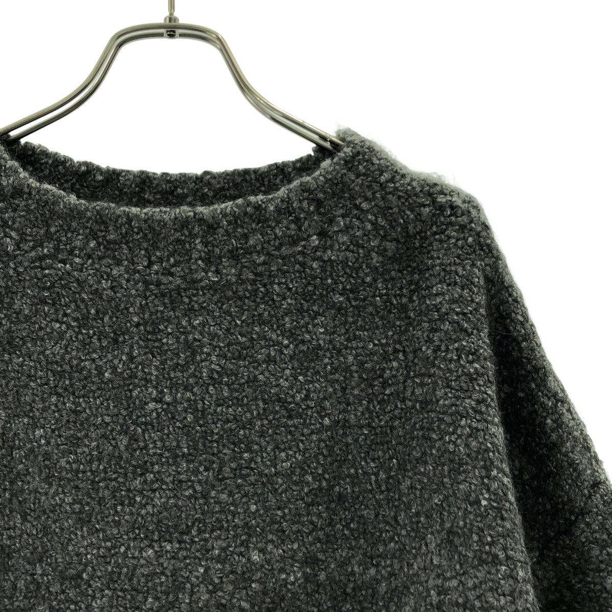 ADORE / アドーア | ウール アルパカ混 ショートスリーブ ニット | 38 | レディース