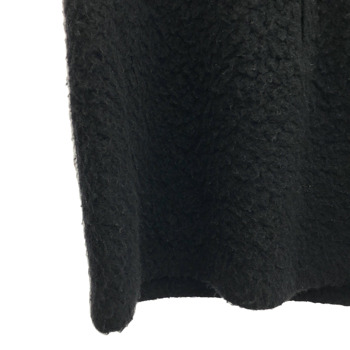 PHOTOCOPIEU | VIOLENTINA Cashmere Boa Vest | Black | Women's