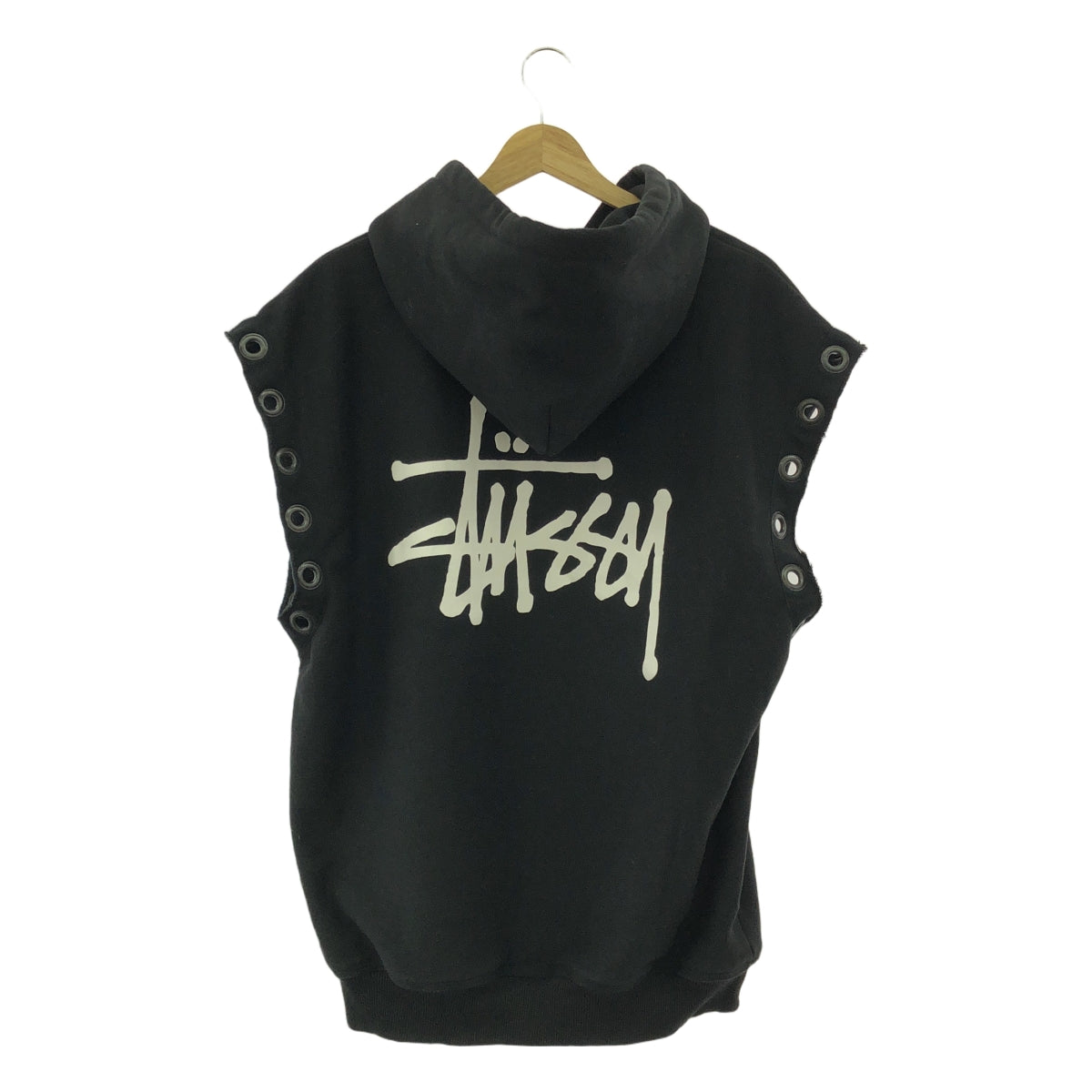 eye JUNYA WATANABE COMME des GARCONS MAN / 아이준야 와타나베 맨 | 2024SS | × STUSSY 백 로고 오버 스웨트 후디 | M | 남성