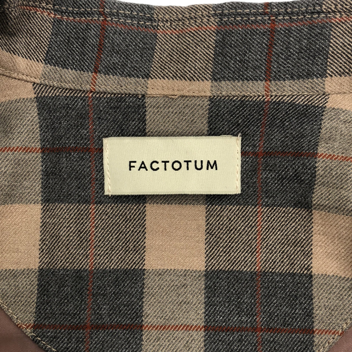 FACTOTUM / 팩트탐 | 프로비스 울 스트레치 색소니 블루존 | 44 | 남성