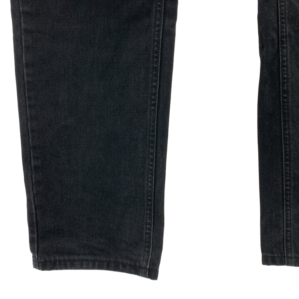 RAF SIMONS / 러프 시몬스 | 2019SS | 프린트 가죽 패치 레귤러 피트 데님 팬츠 | 33 | 남성