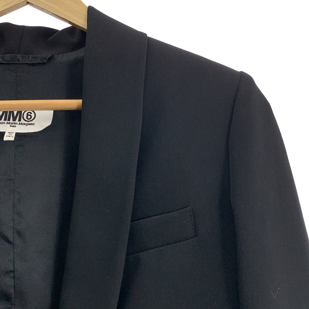 MM6 Maison Martin Margiela / エムエムシックスメゾンマルタンマルジェラ | 2014AW | 1B シングルブレスト テーラードジャケット / 総裏地 | 40 | レディース