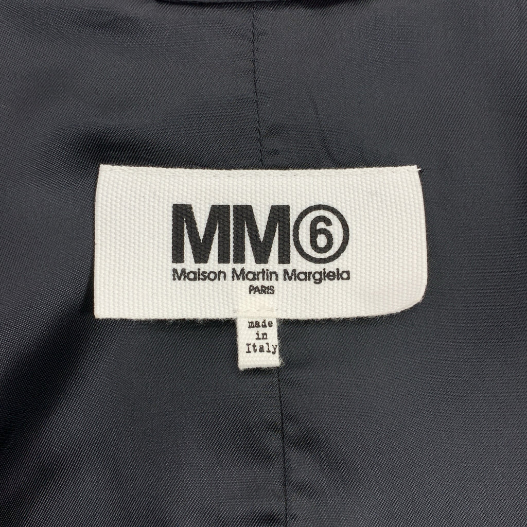 MM6 Maison Martin Margiela / エムエムシックスメゾンマルタンマルジェラ | 2014AW | 1B シングルブレスト テーラードジャケット / 総裏地 | 40 | レディース