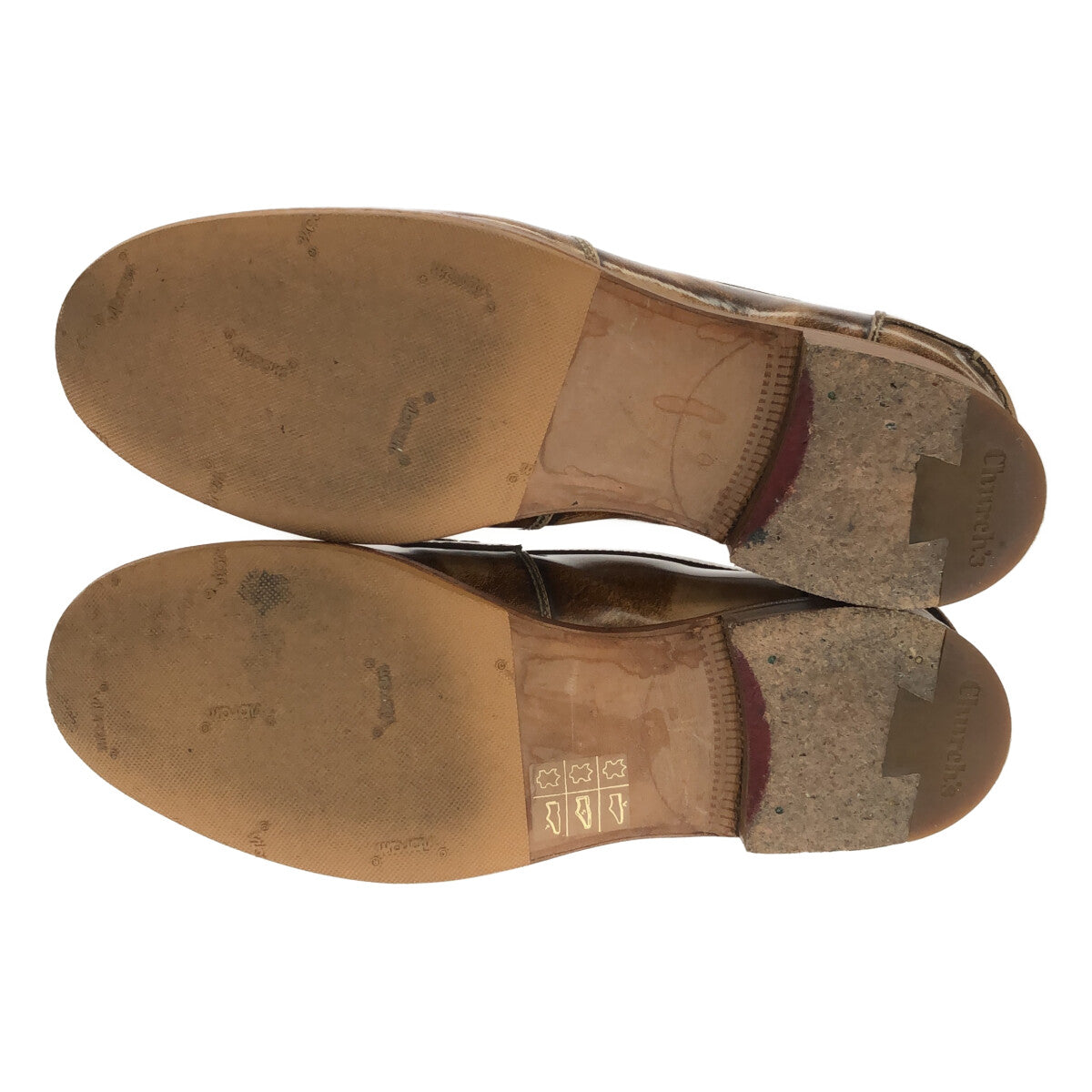 [狀況良好] 教堂的 / 教堂的 | SALLY 皮革硬幣樂福鞋 |尺寸 35 |布朗 |女性的