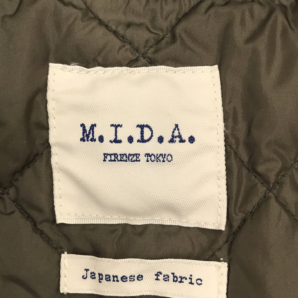M.I.D.A. / ミダ | Down Padding Harrington Jacket ダウン 裏地キルティング ハリントンジャケット  スイングトップ | 44 | メンズ