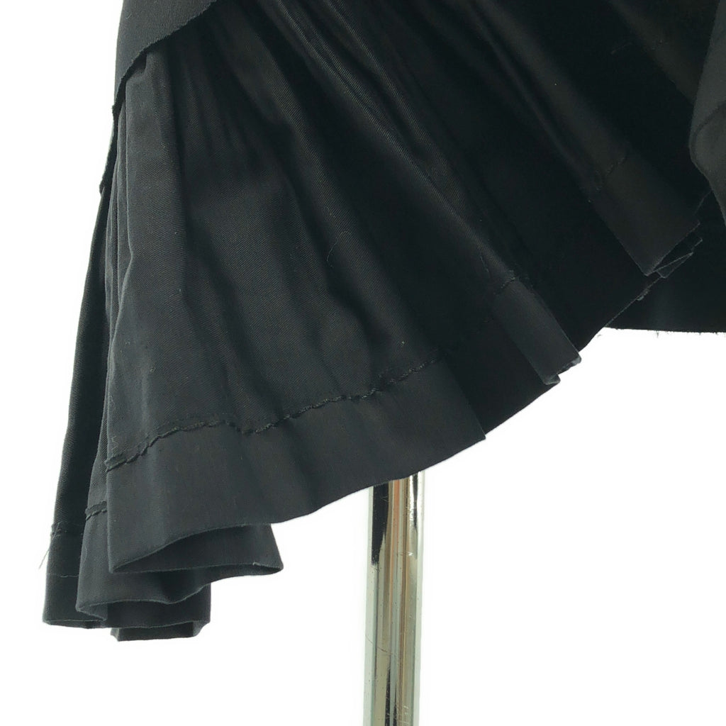 MARNI / マルニ | 変形 フリル ギャザー ノーカラー ボタンレス ジャケット | 40 | レディース