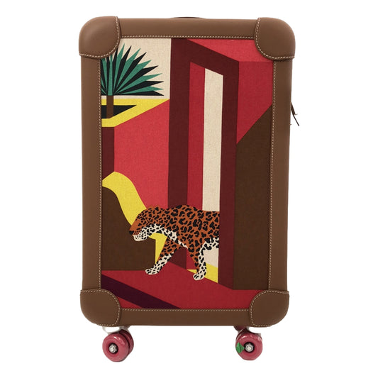 HERMES / エルメス | 2023AW | R.M.S / leather travel bag / カウレザー × キャンバス / ローリング・モビリティ・スーツケース / トラベルバッグ |
