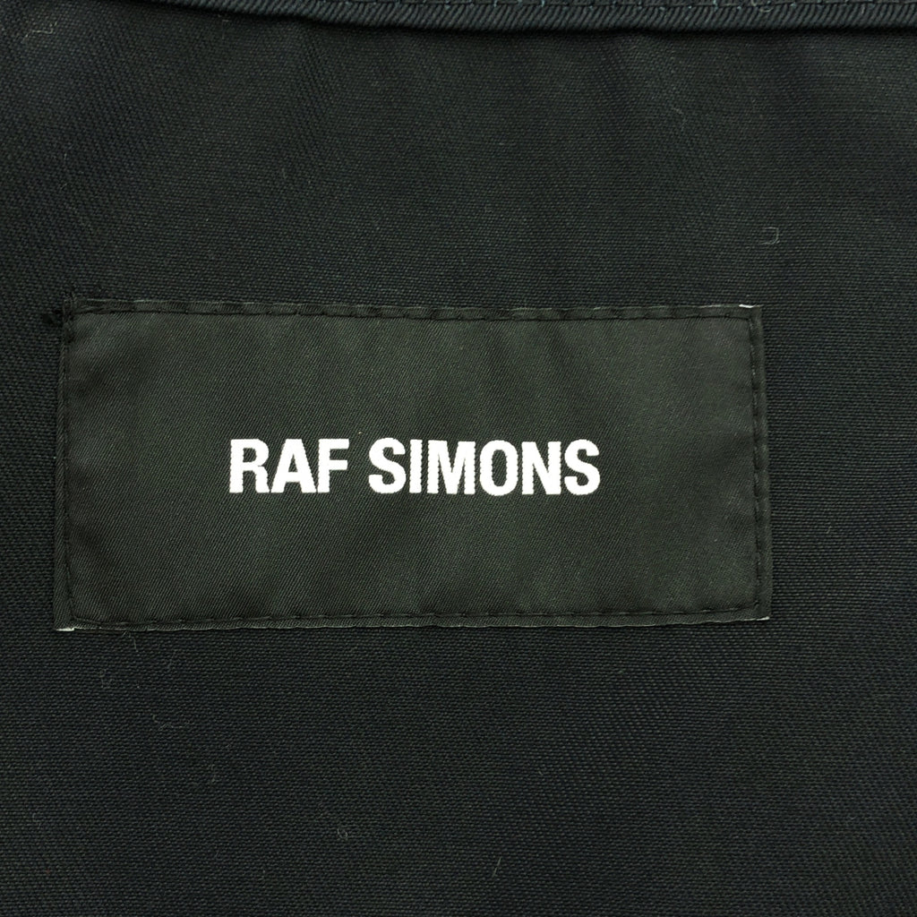 【美品】  RAF SIMONS / ラフシモンズ | 2017AW | DETLEF E81 Parka With Removable Jacket ライナー付き モッズコート | 44 | ブラック | メンズ