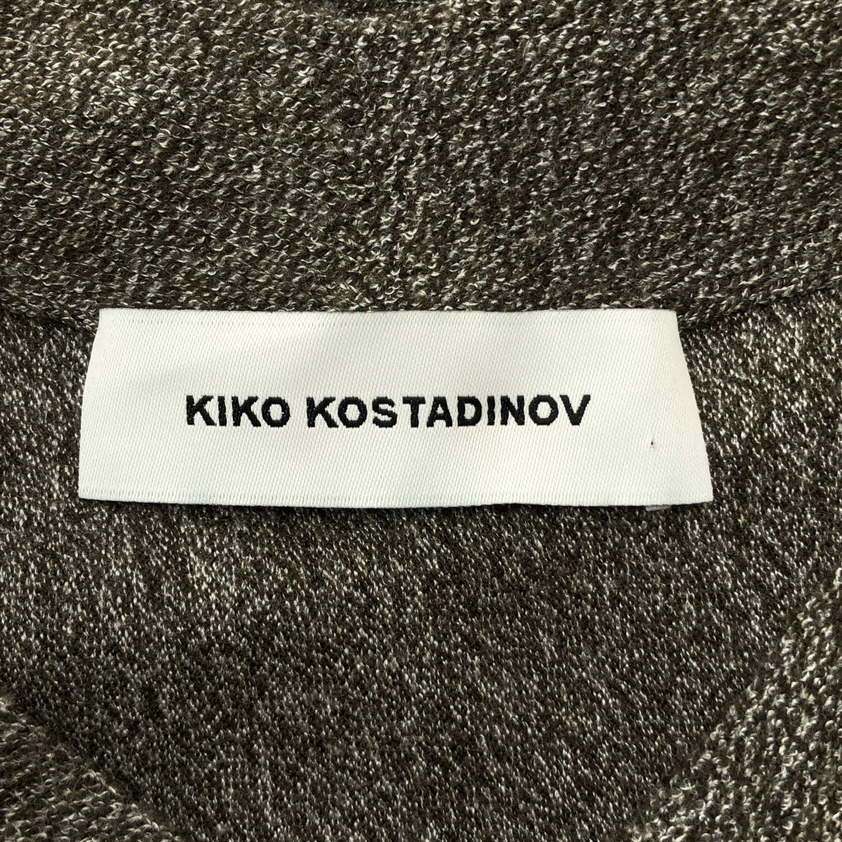 Kiko Kostadinov | 2025SS | OSTRO JUMPER 羊絨混紡內襯圓領針織衫 | 尺寸 44 | 男款