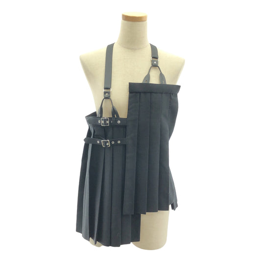 noir kei ninomiya / ノワールケイニノミヤ | 2024SS | プリーツ アシンメトリー ハーネス | S | レディース