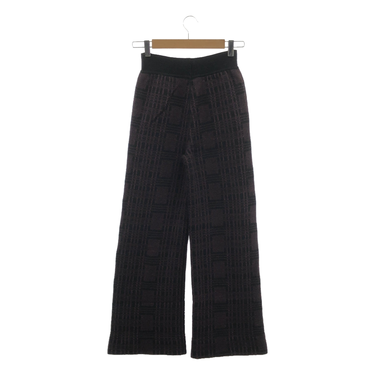 BOTTEGA VENETA | Jacquard knit flare easy pants |