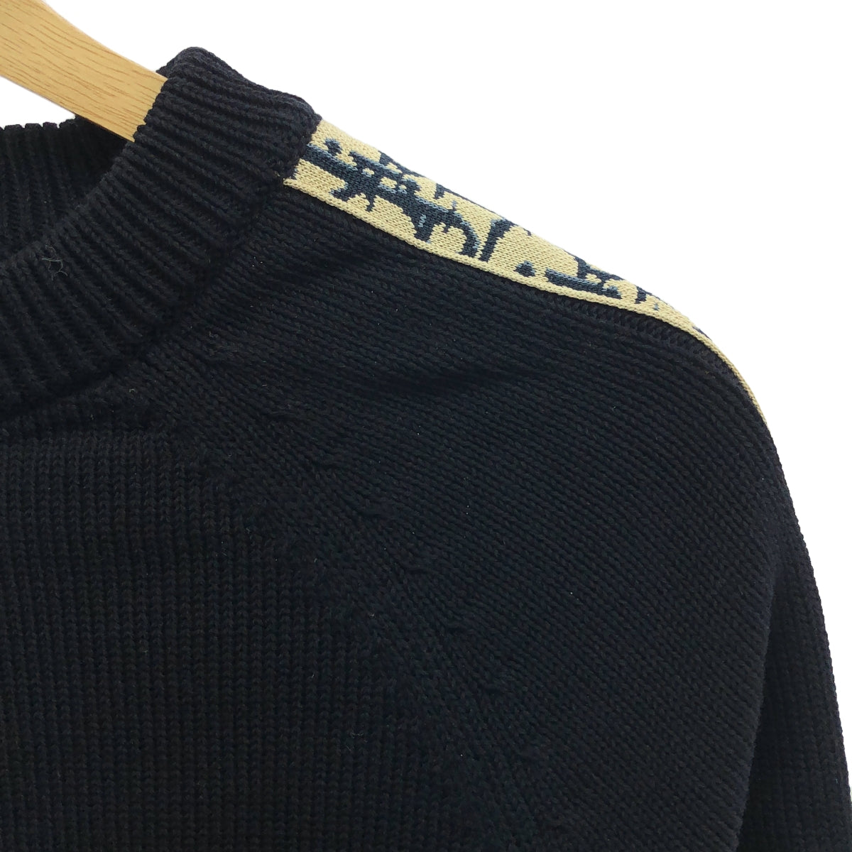 Dior | 2021AW | Oblique cotton silk knit | XS | Navy | Men's